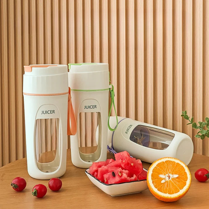 KUCHBHI YC-ZJB-02 Portable Juicer Blender – 340ml Rechargeable Mini Smoothie Maker