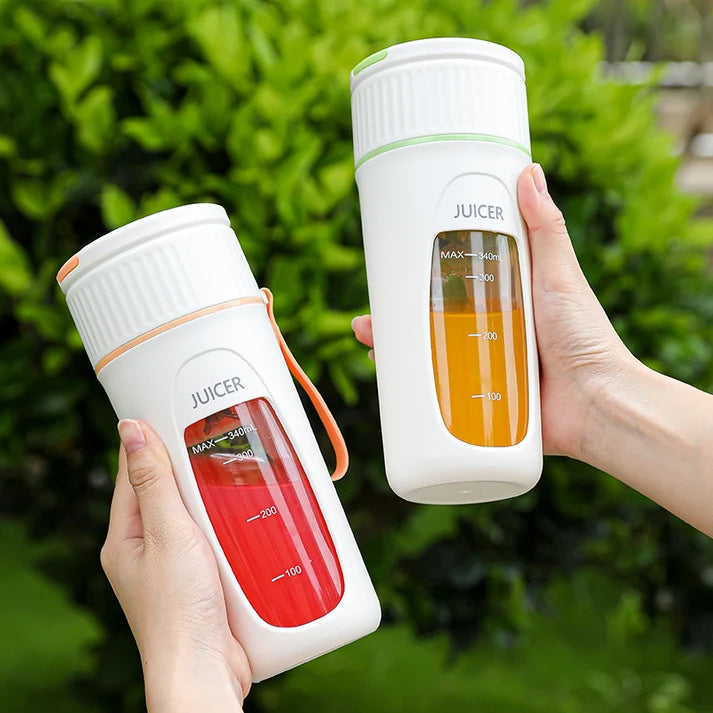 KUCHBHI YC-ZJB-02 Portable Juicer Blender – 340ml Rechargeable Mini Smoothie Maker